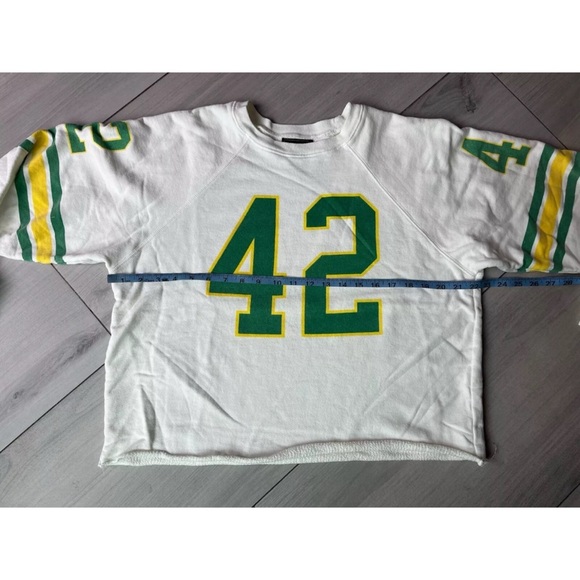 NWOT Free People Retro Brand Pullover Sweatshirt - Picture 9 of 12